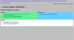 Desktop Screenshot of linux.kochdirk.de