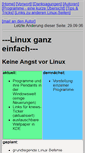 Mobile Screenshot of linux.kochdirk.de